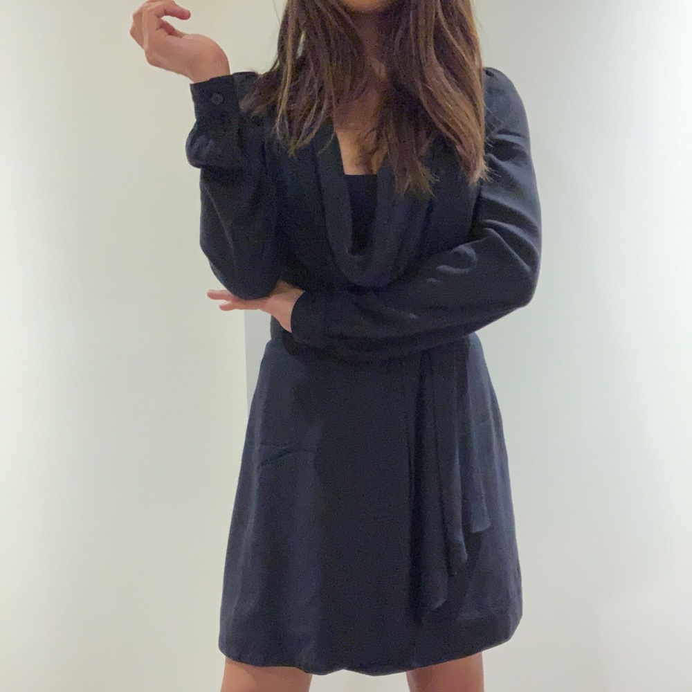 French Connection Navy Cocktail Dress